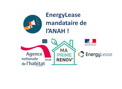 EnergyLease mandataire de l'Anah